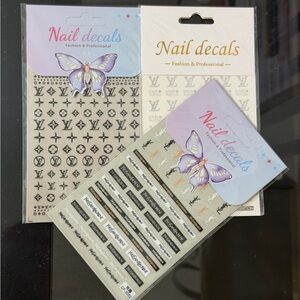 3 Fashion Nail Stickers